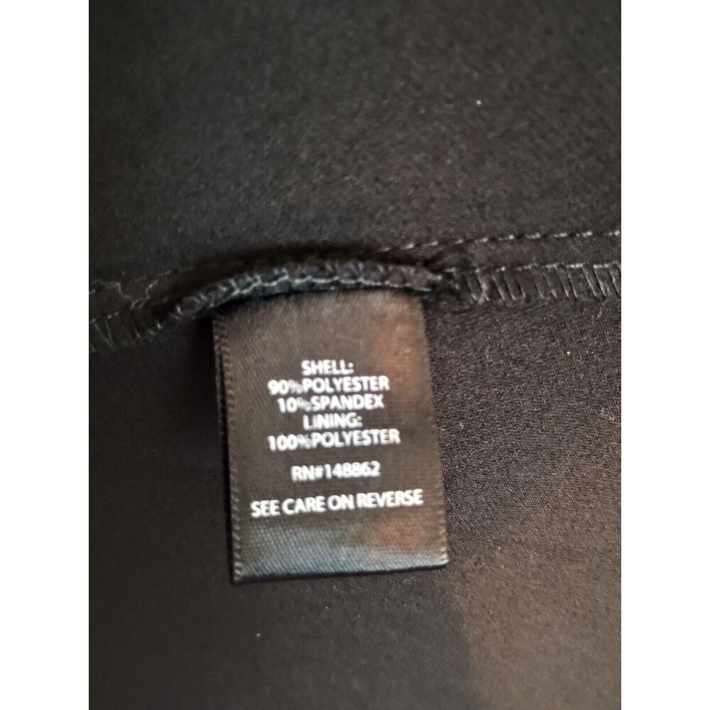 Torrid Dress Women 24 Black At The Knee Studio Refined Crepe Skater Babydoll New - Picture 7 of 8